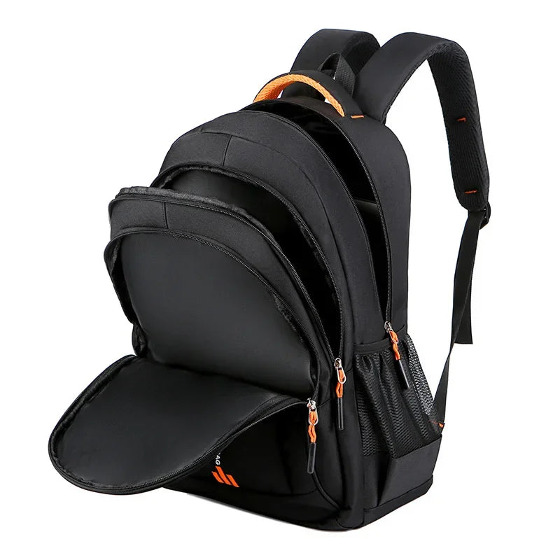 Mochilas Oxford impermeáveis masculinas, mochila de negócios